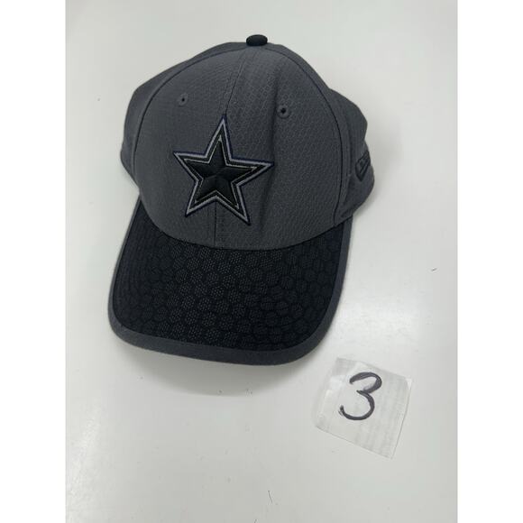 New Era 39Thirty Fitted Hat Gray NFL Dallas Cowboys Cap - Picture 10 of 10